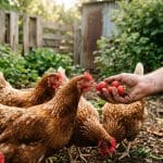fraises poule