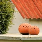 boule décorative jardin